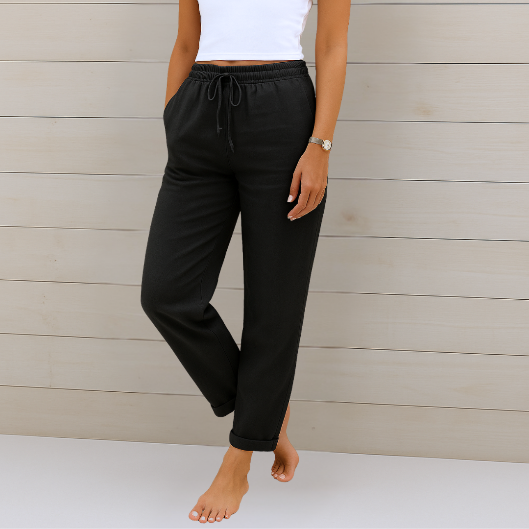 ELIZABETH | PANTALONI ELASTICIZZATI CASUAL