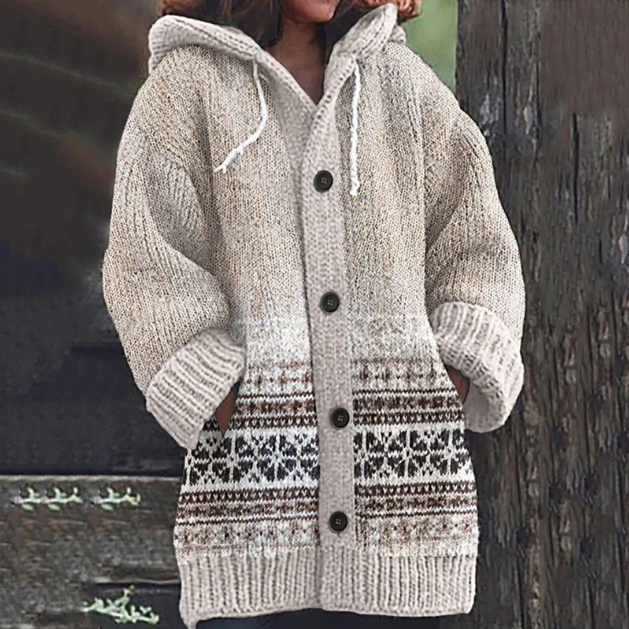 BARBARA | CARDIGAN IN MAGLIA AVVOLGENTE
