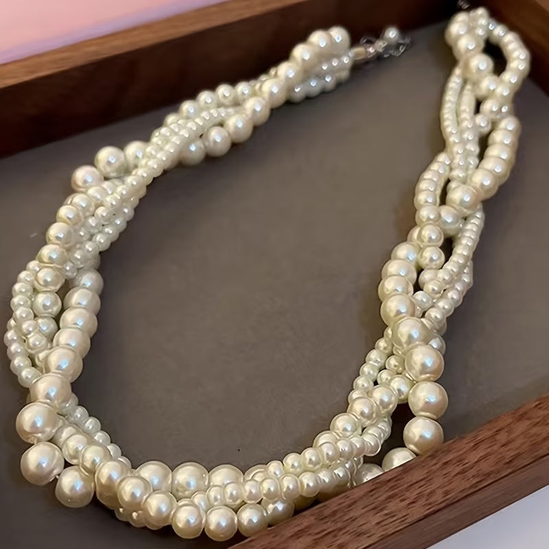 OPHELIA | ELEGANTE COLLANA DI PERLE STATEMENT