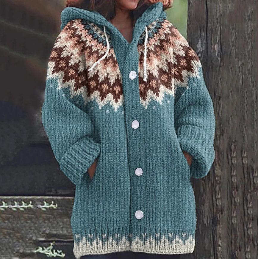 IRIS | CARDIGAN DRAPEGGIATO LEGGERO