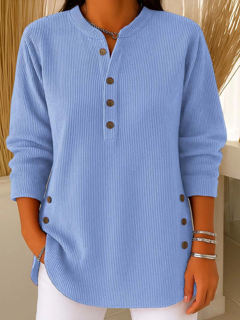 NEVA | TUNIC HENLEY CON BOTTONI