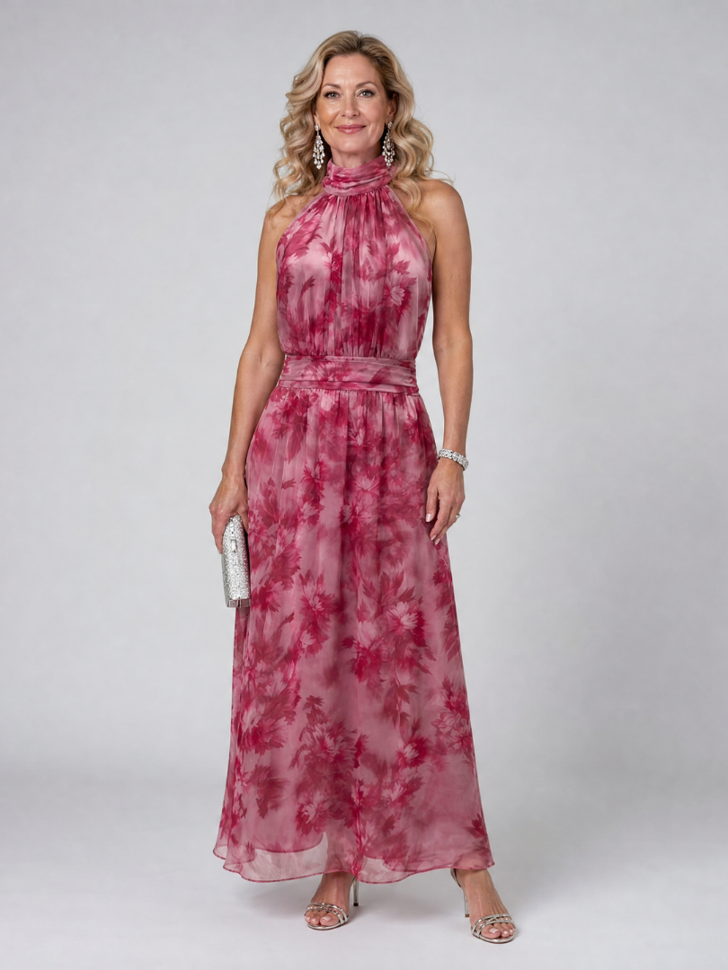 AVIEN | ABITO MIDI CON SCOLLO ALL'AMERICANA MORBIDO