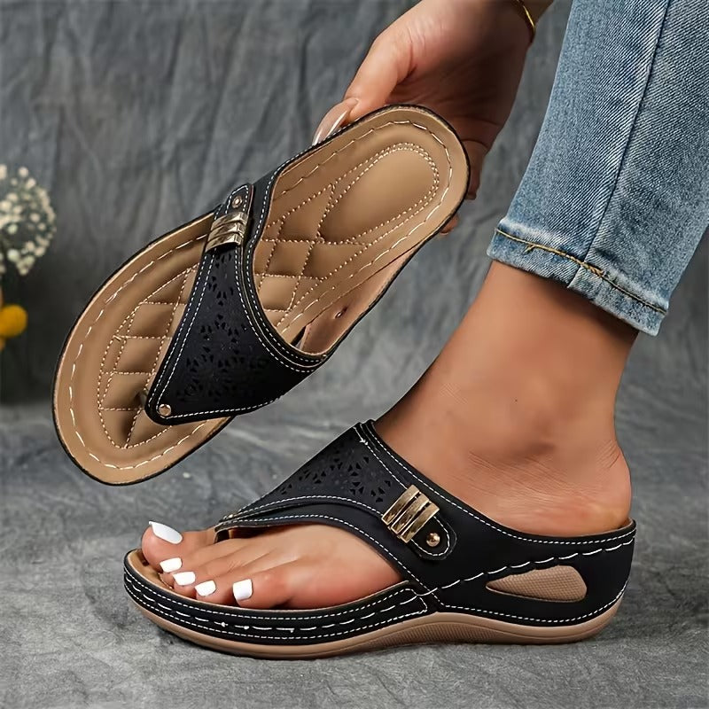 GLENDA | SANDALI CON ZEPPA DI SOSTEGNO