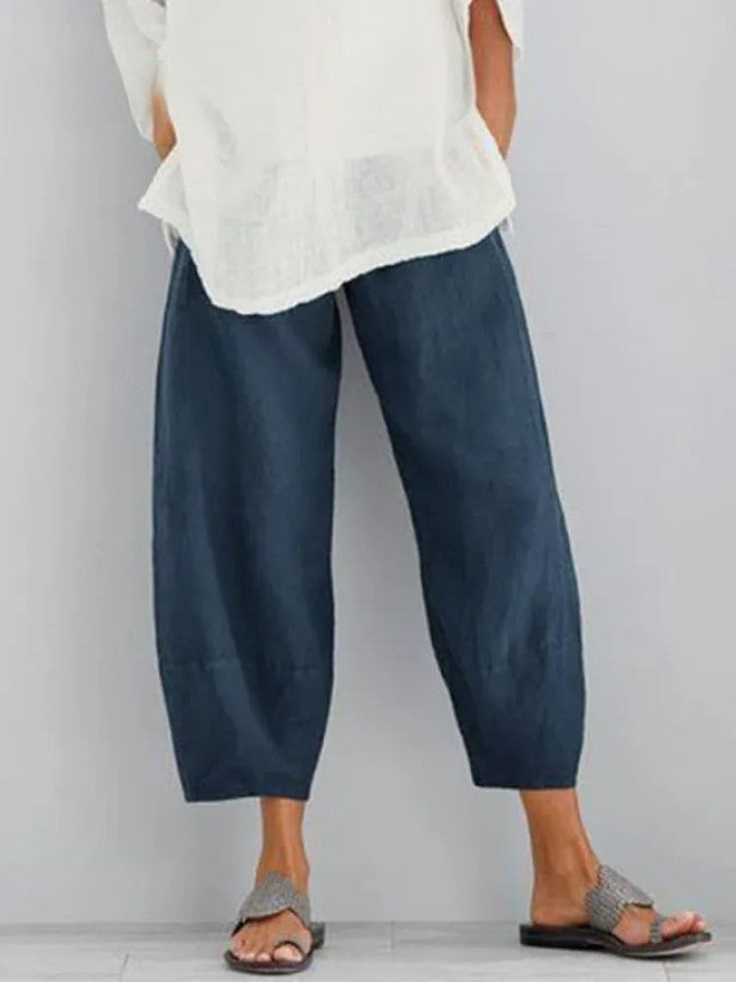 MARGARET | PANTALONI CASUAL ALLA CAVIGLIA