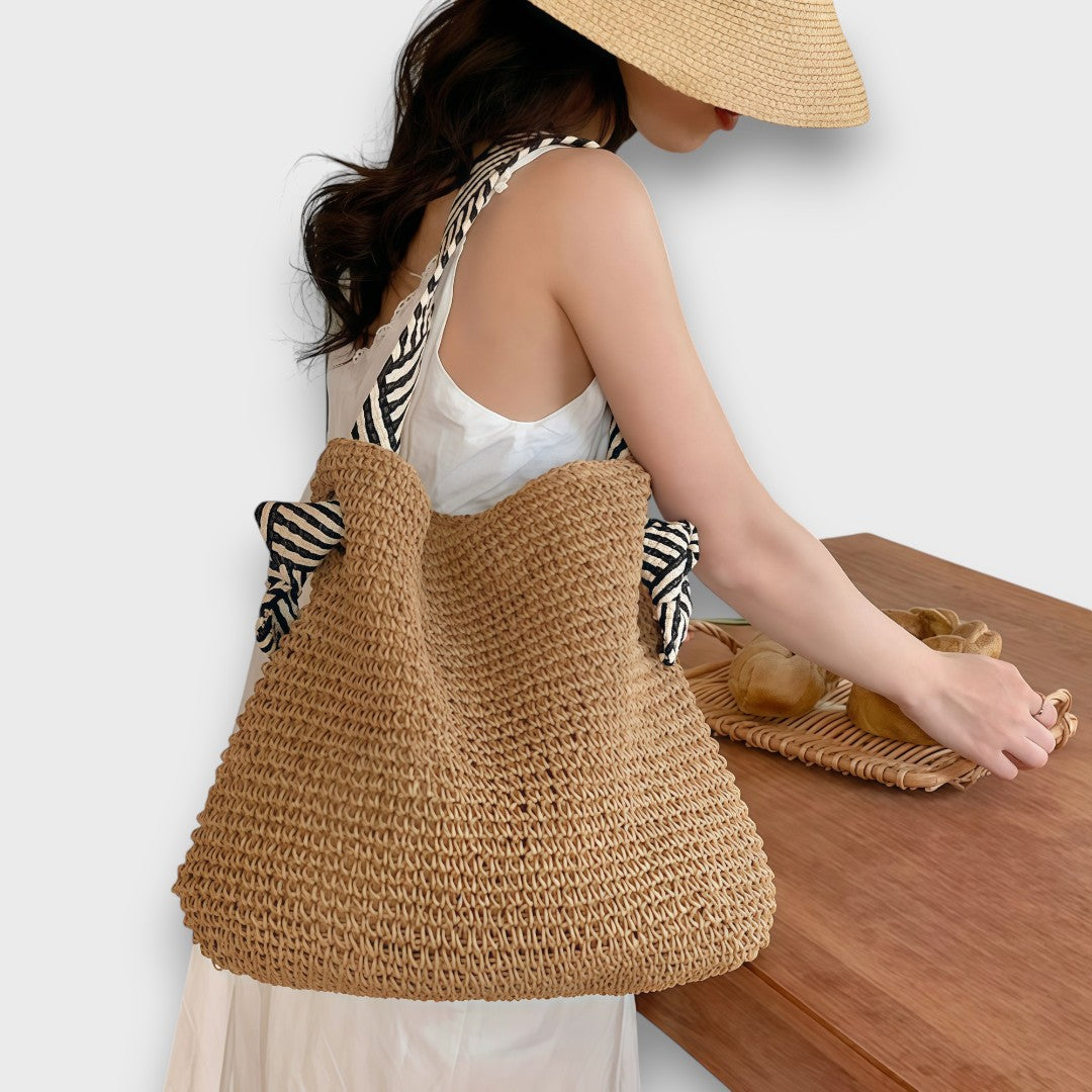 CAMILLA | BORSA BOHO STRUTTURATA CON TRACOLLA STATEMENT