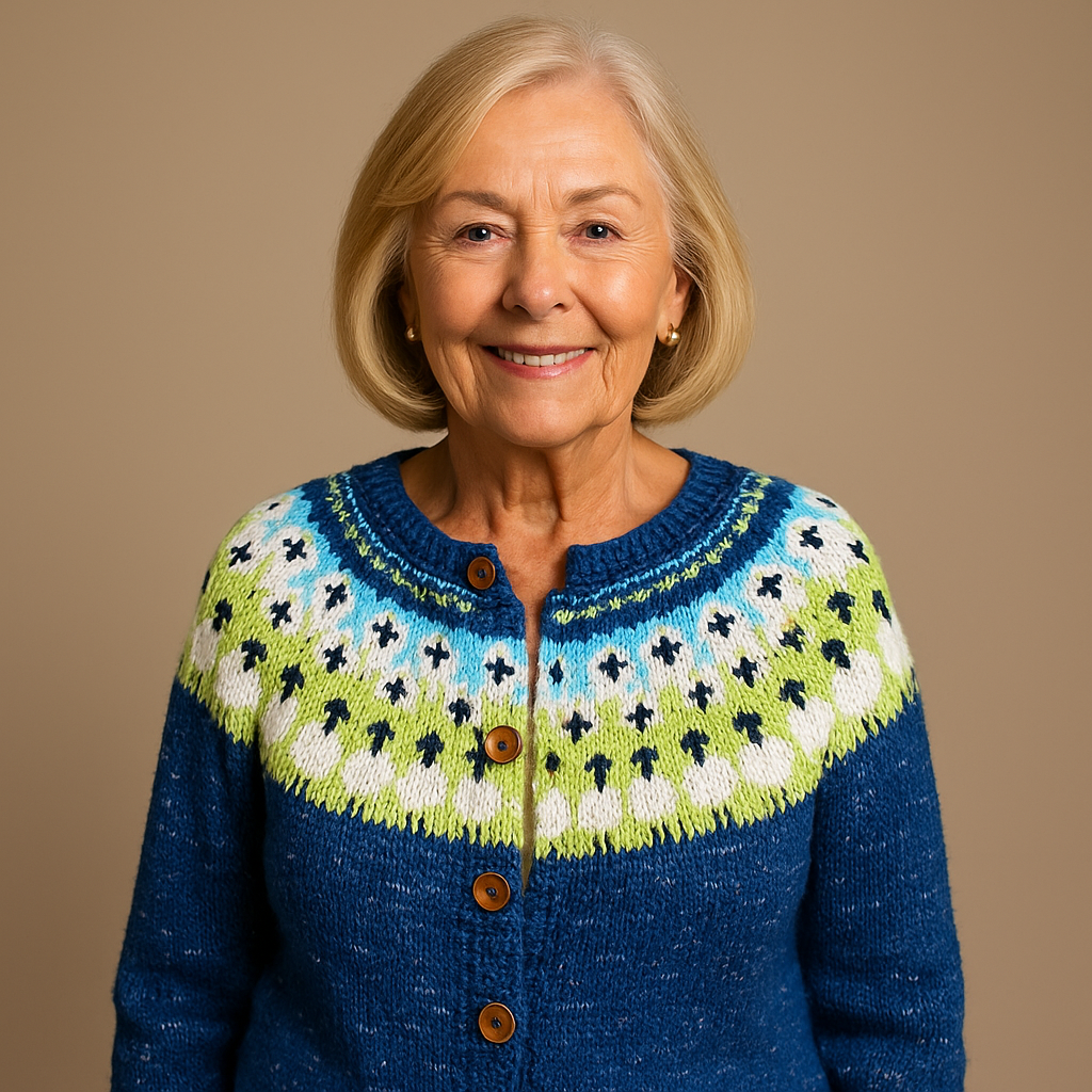 FIONA | CARDIGAN ISLANDESE CLASSICO