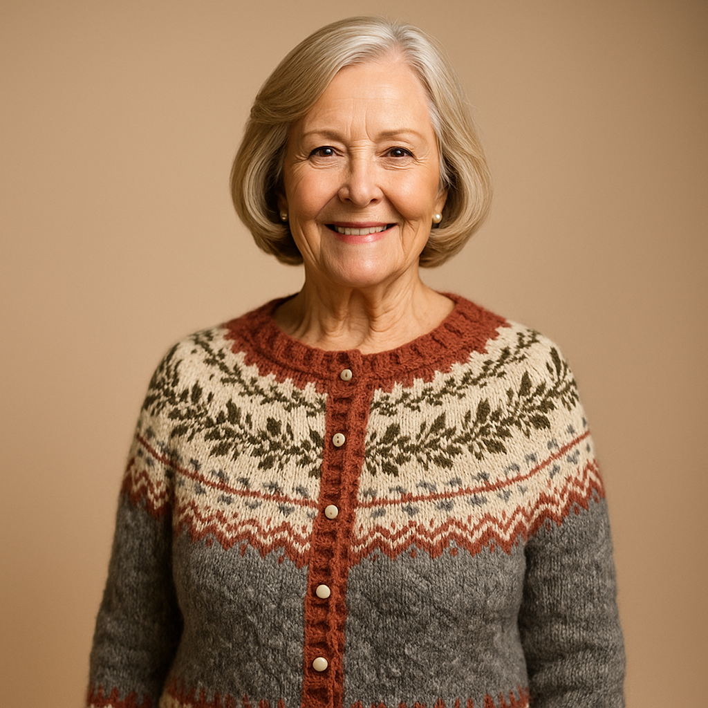 SORENNA | CARDIGAN ISLANDESE CLASSICO
