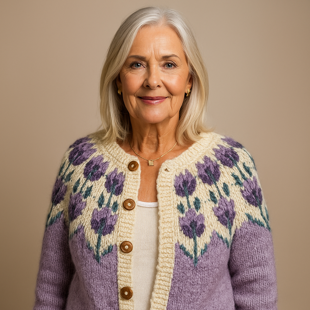 ELIN | CARDIGAN VINTAGE CLASSICO ISLANDESE
