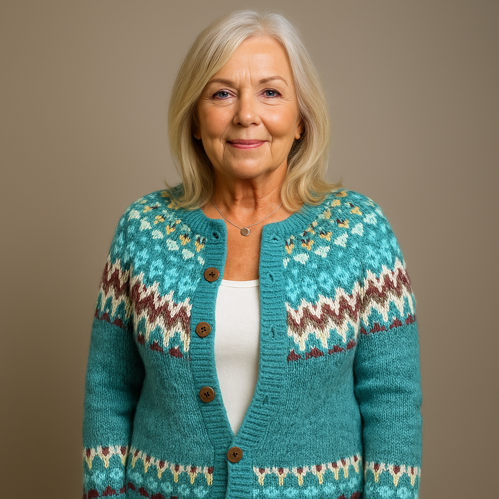 ADELINE | CARDIGAN ISLANDESE CLASSICO
