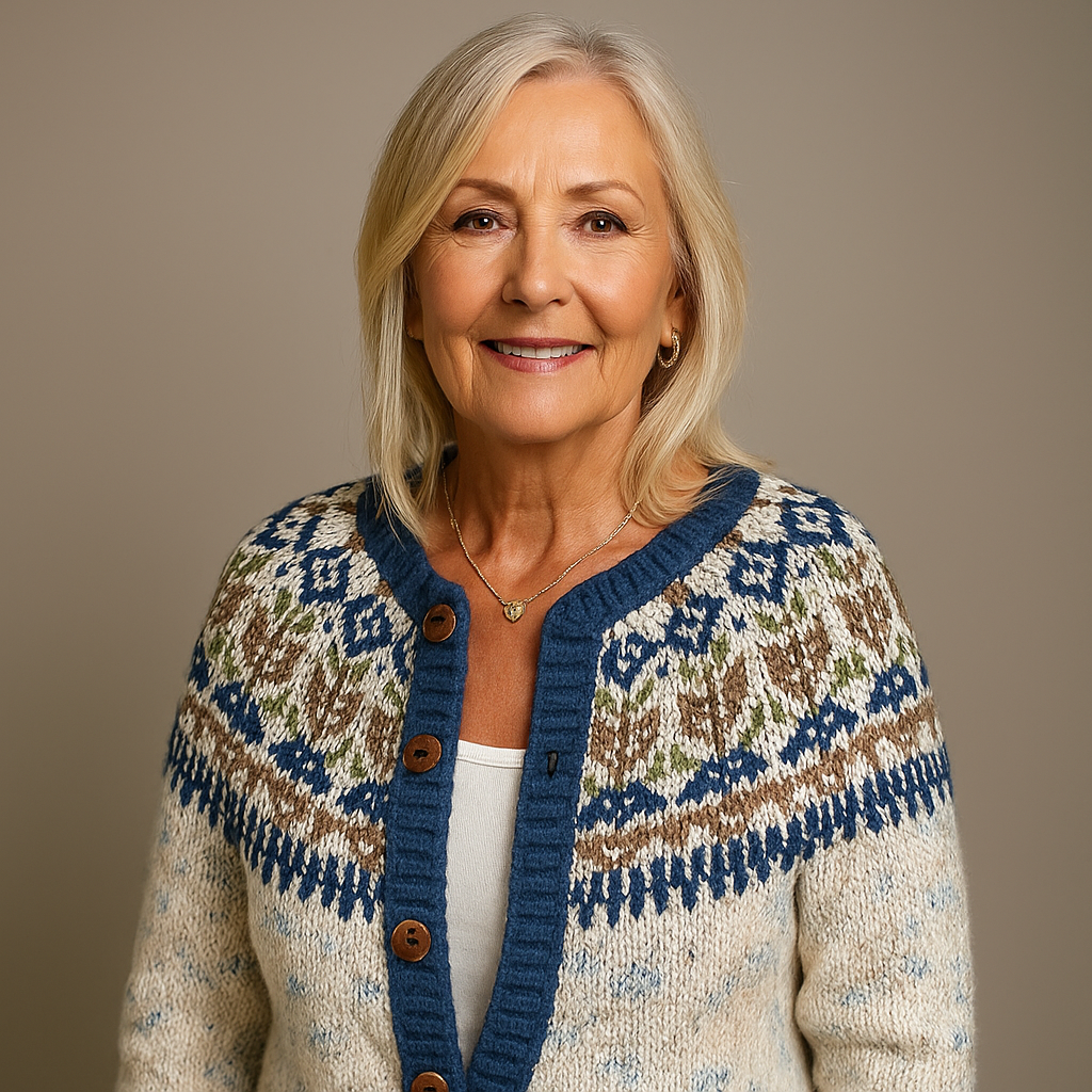 HESTER | CARDIGAN ISLANDESE CLASSICO