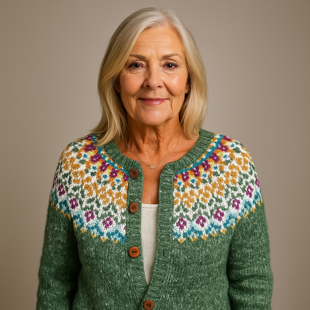 MAREN | CARDIGAN VINTAGE CLASSICO ISLANDESE