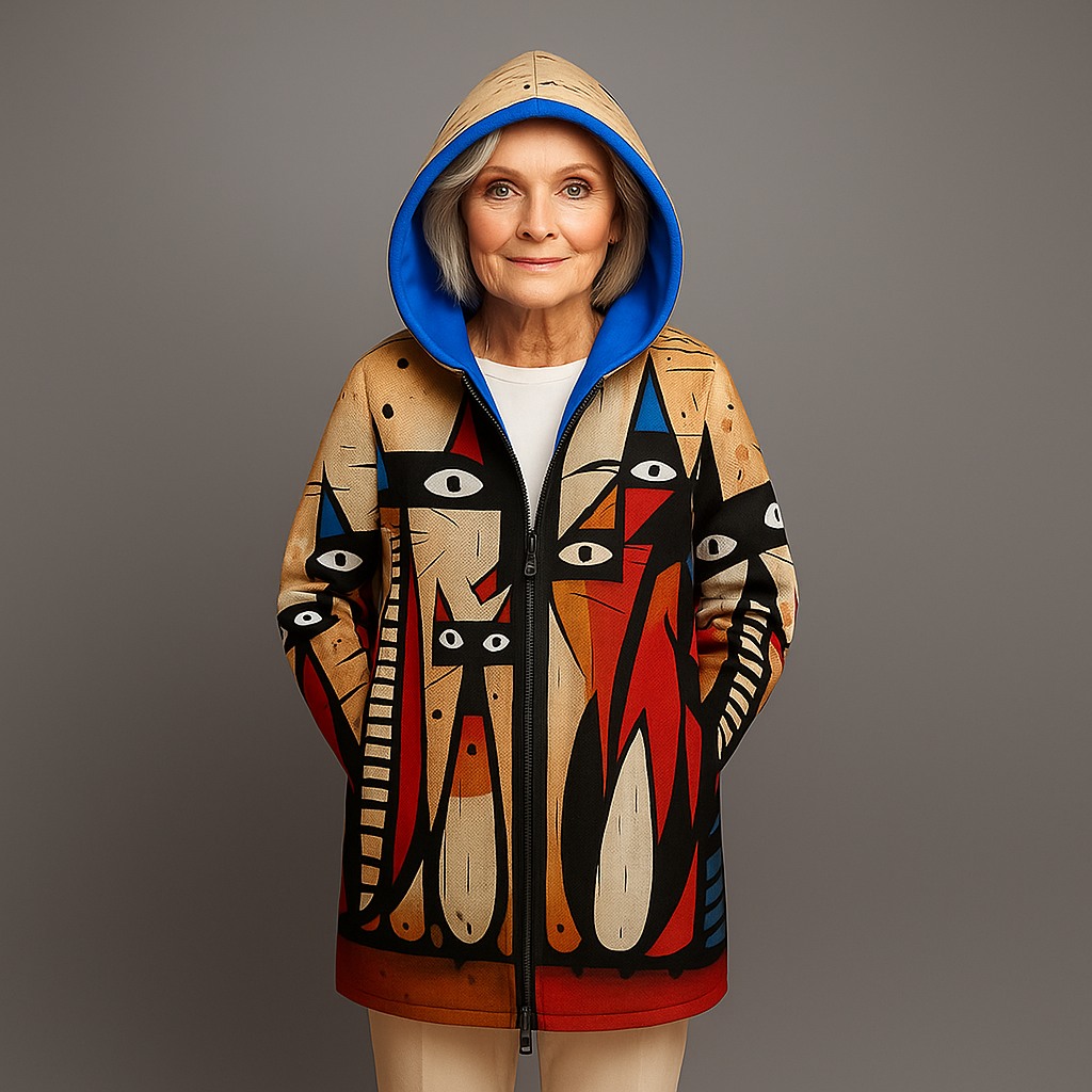 KIARA | CARDIGAN LUSSUOSO D'ISPIRAZIONE ARTISTICA