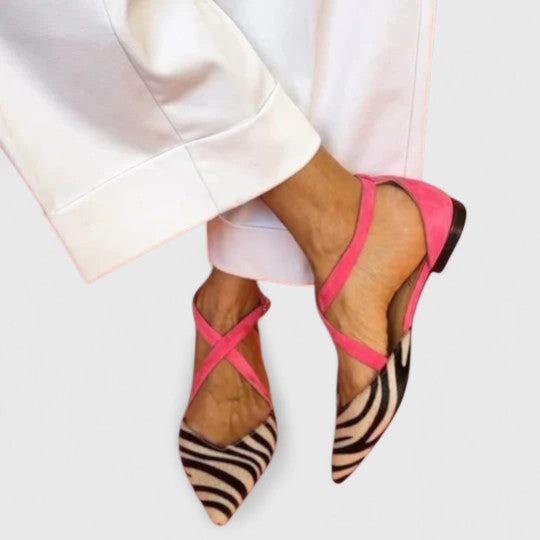 KHREYSA | BALLERINA ELEGANTE CON CINTURINI
