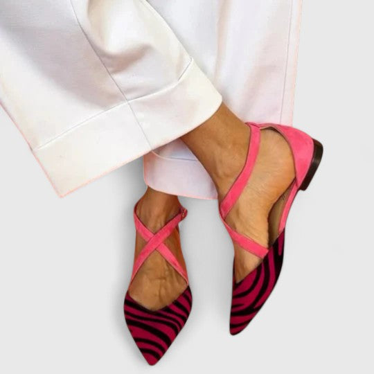 KHREYSA | BALLERINA ELEGANTE CON CINTURINI