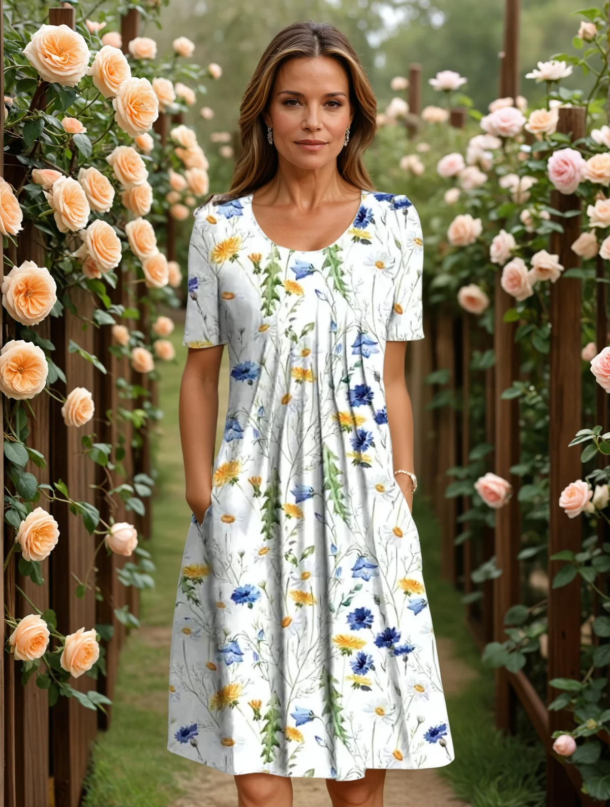 GEORGINA | ABITO ELEGANTE CON COPERTURA ADDOMINALE