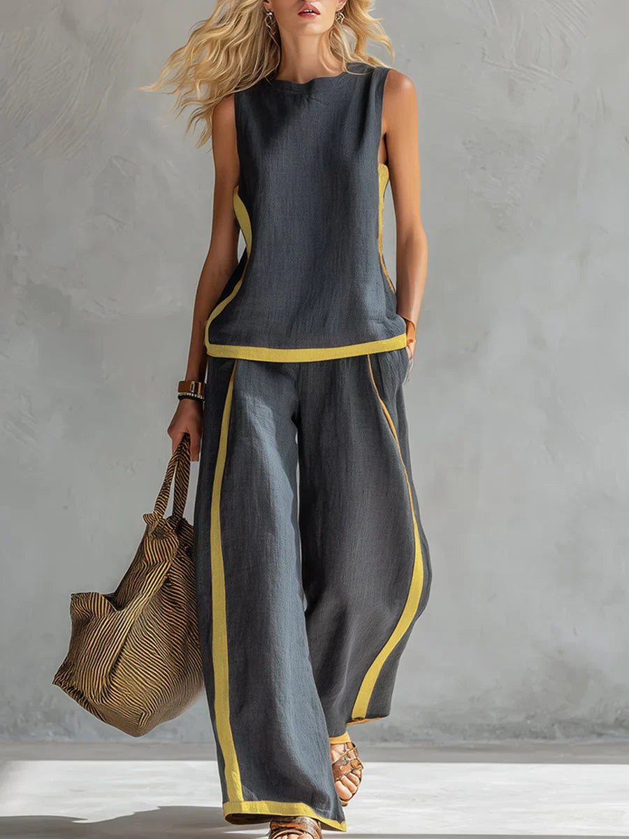 LEILA | COMPLETO ELEGANTE A DUE PEZZI