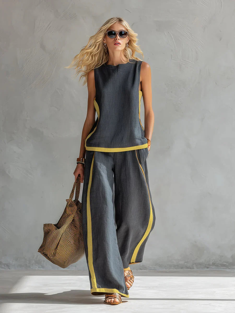 LEILA | COMPLETO ELEGANTE A DUE PEZZI