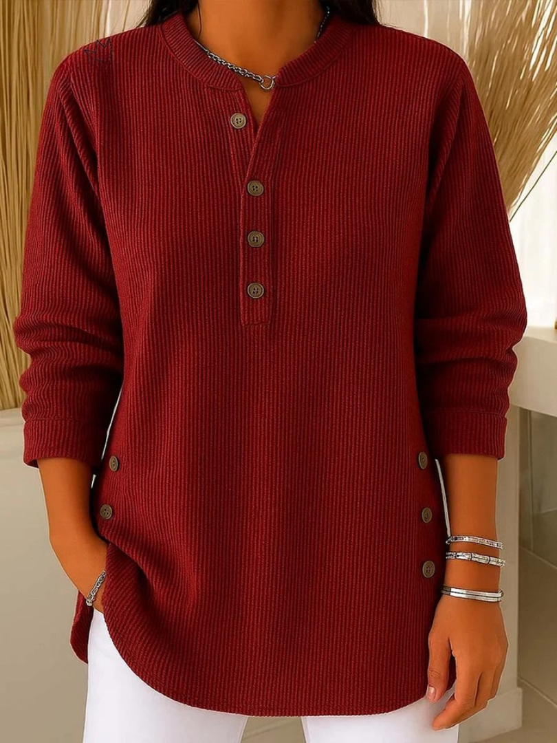 NEVA | TUNIC HENLEY CON BOTTONI