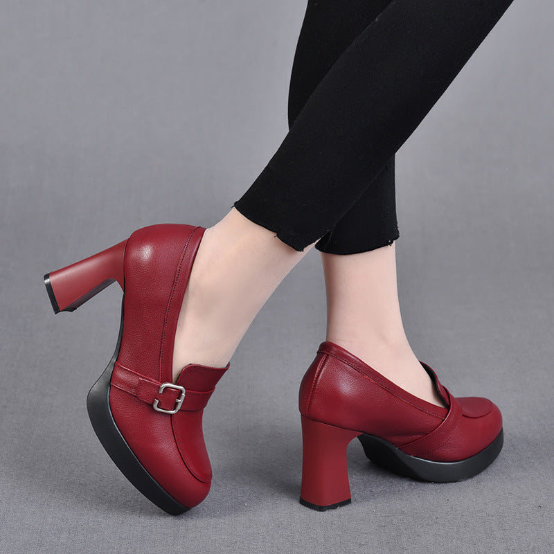 VERA | SCARPE CLASSICHE CON TACCO IN PELLE