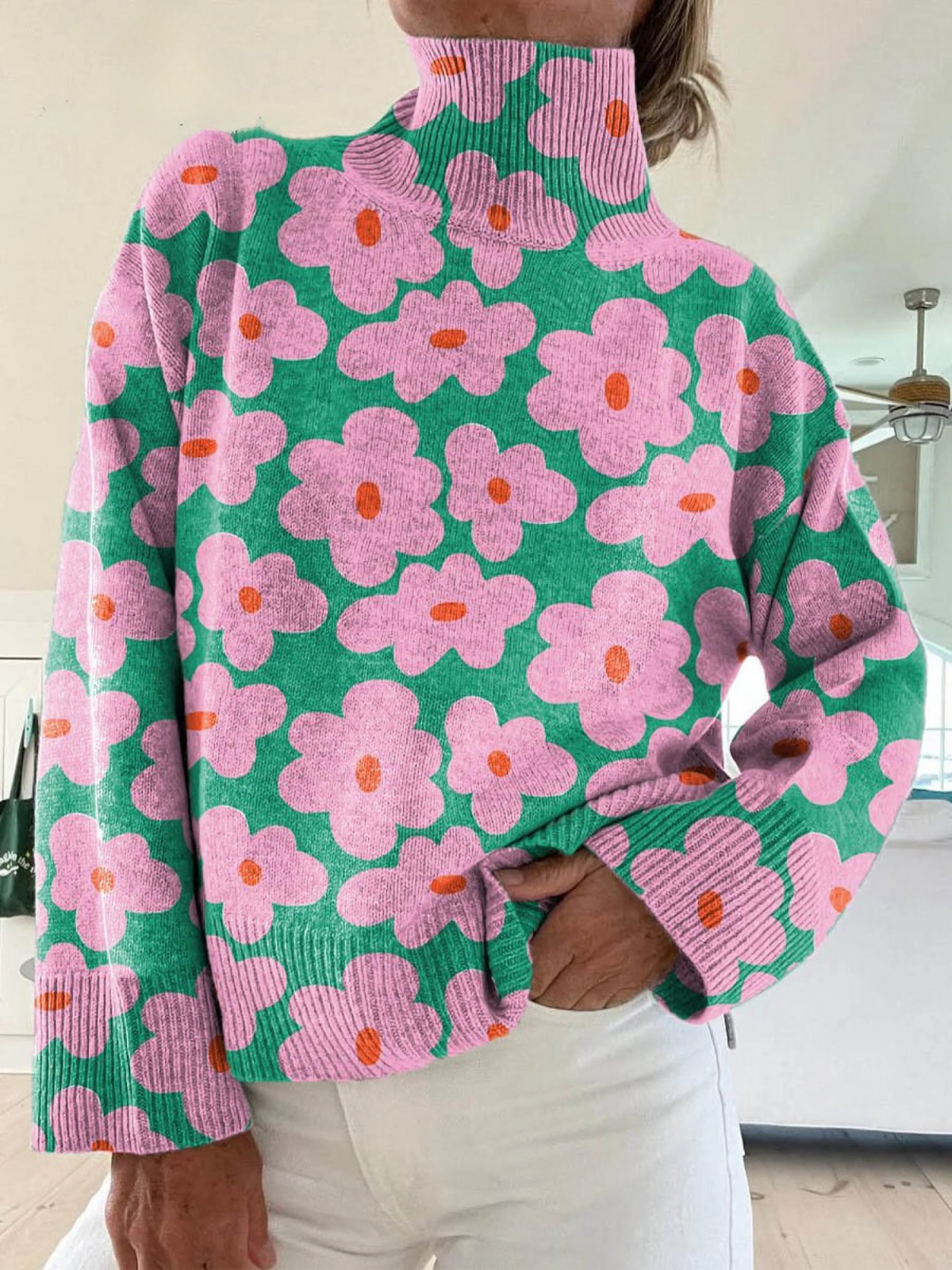 ASPEN | MAGLIA A FIORI