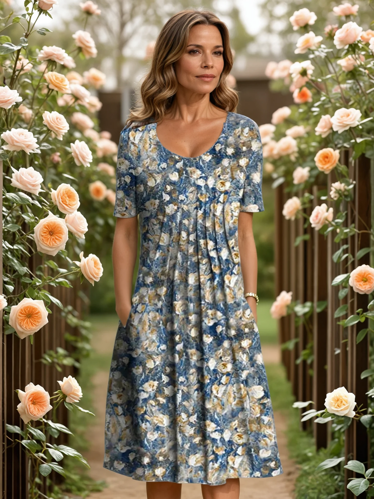 GEORGINA | ABITO ELEGANTE CON COPERTURA ADDOMINALE