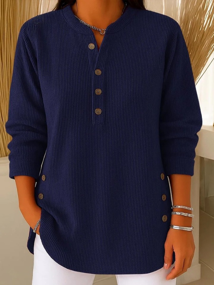 NEVA | TUNIC HENLEY CON BOTTONI