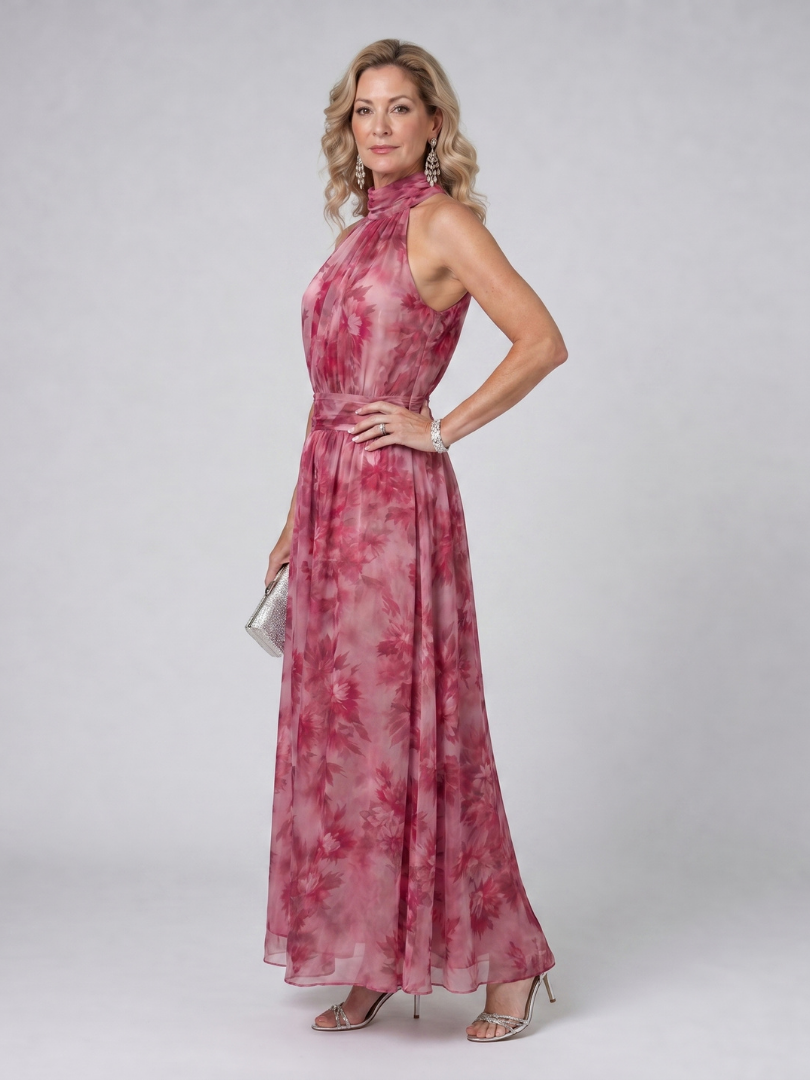 AVIEN | ABITO MIDI CON SCOLLO ALL'AMERICANA MORBIDO