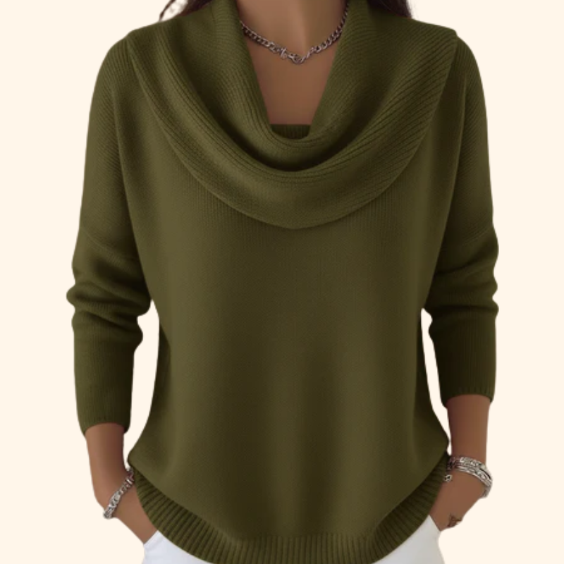 JULIETTE | MAGLIONE CON COLLO AD ANELLO