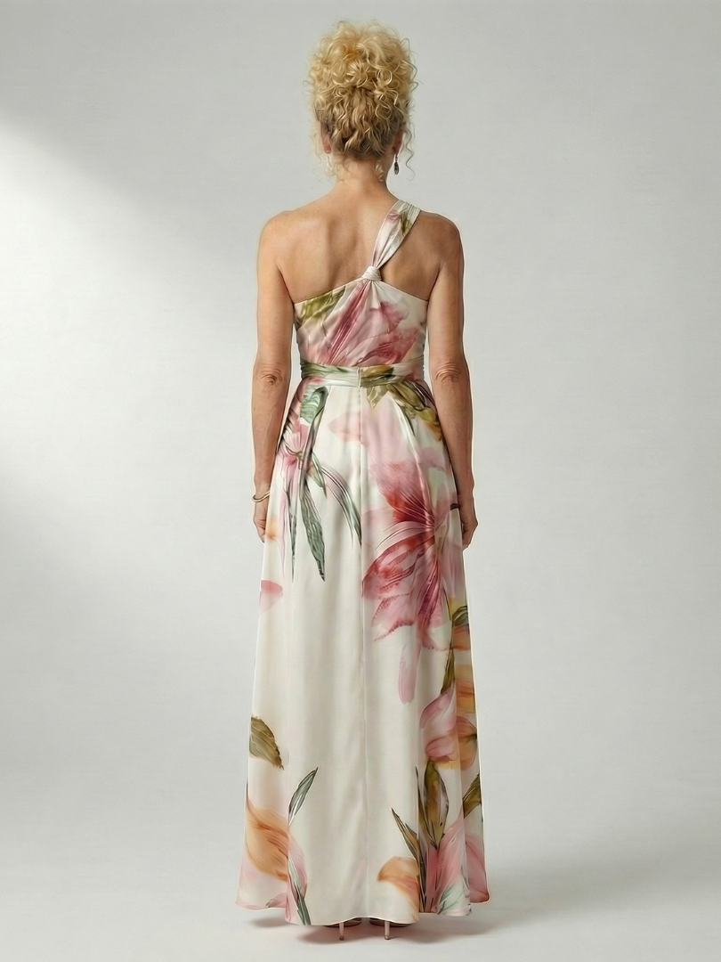 AMIEL | ABITO MAXI FLOREALE LEGGERO
