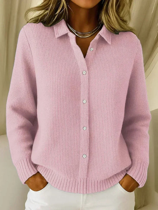 CAMILLE | CARDIGAN CON BOTTONI IN MAGLIA TESTURIZZATA