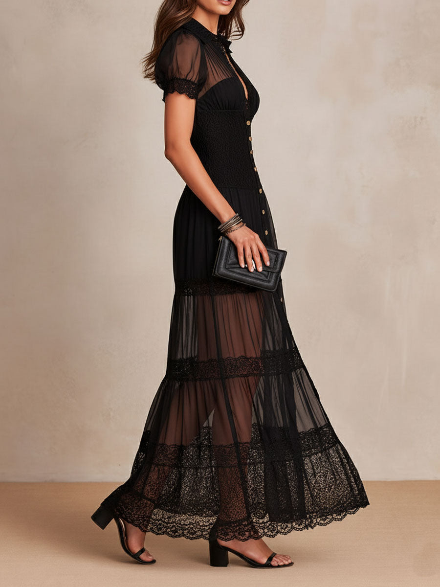 DORINDA | ABITO LUNGO ELEGANTE