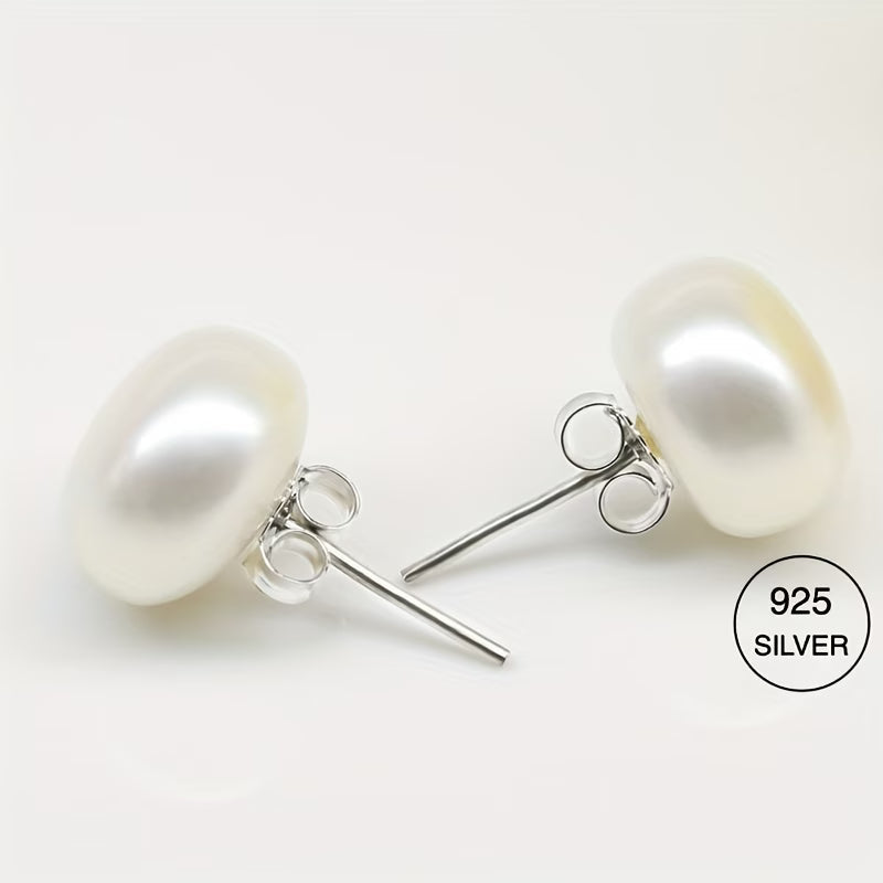 CLARISSA | ORECCHINI A LOBO CON PERLA CLASSICA