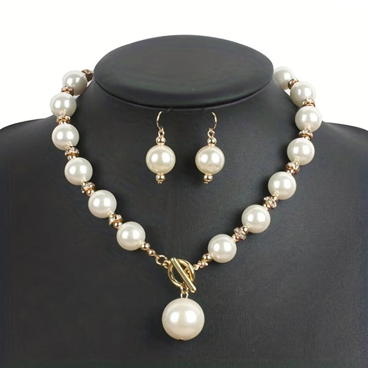 VALENCIA | SET COLLANA CON PERLE CHUNKY