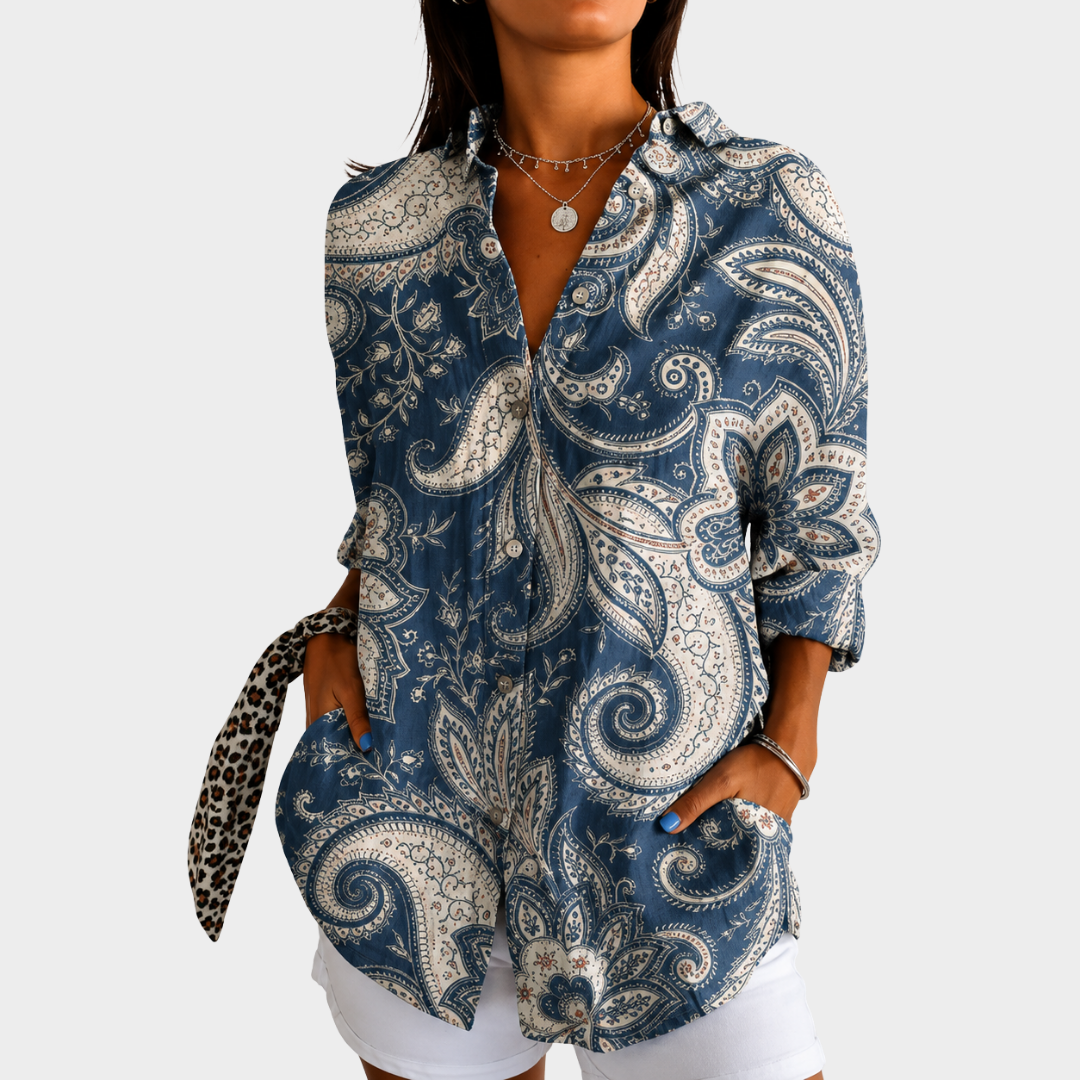 NORA | CAMICETTA COASTAL PAISLEY GRACE