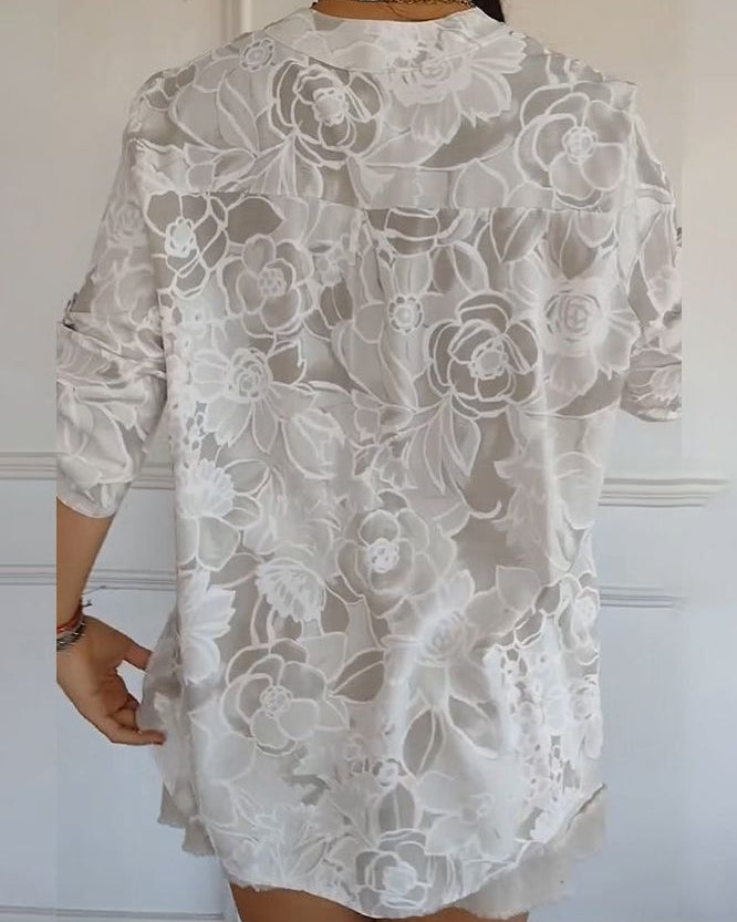 MIRELLA | CAMICETTA ELEGANTE CON TASCHINO