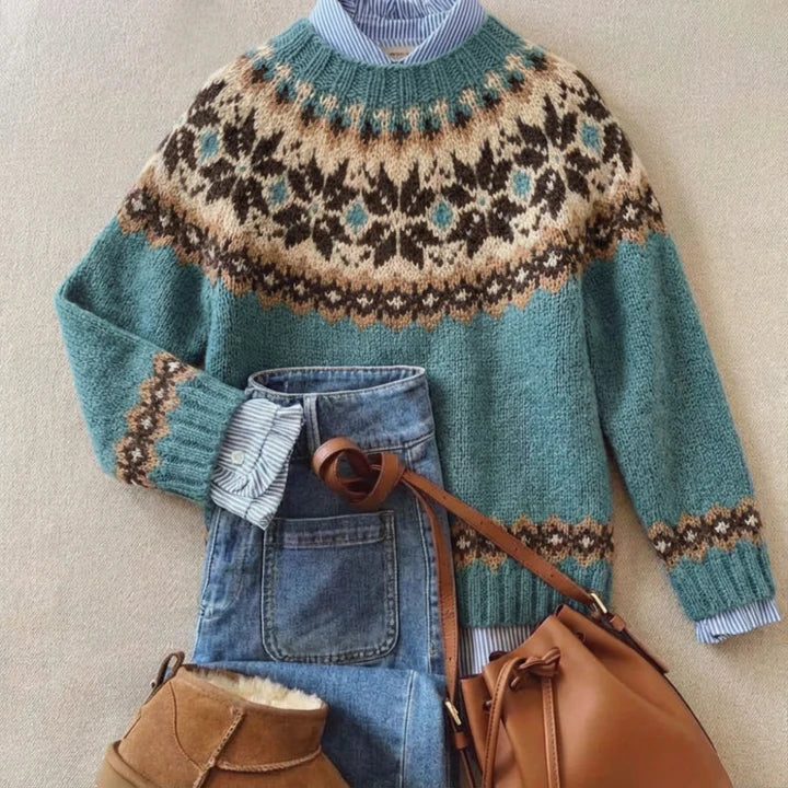 VELLARO | MAGLIONE IN MAGLIA CHIC VINTAGE