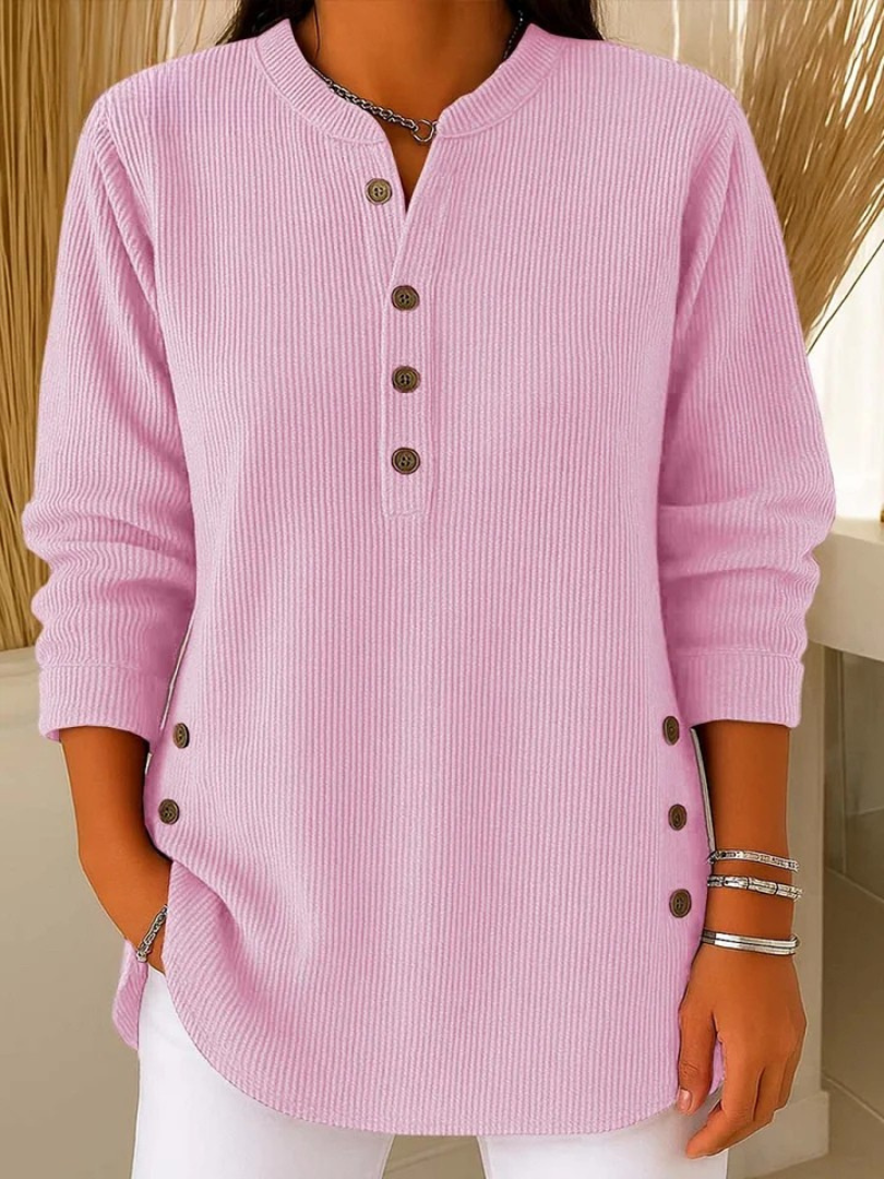 NEVA | TUNIC HENLEY CON BOTTONI