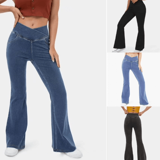 ESTELLE | JEANS ELASTICIZZATI A VITA ALTA