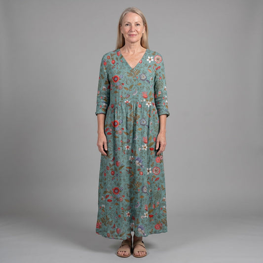 OLIVIA | VESTITO ESTIVO A FIORI