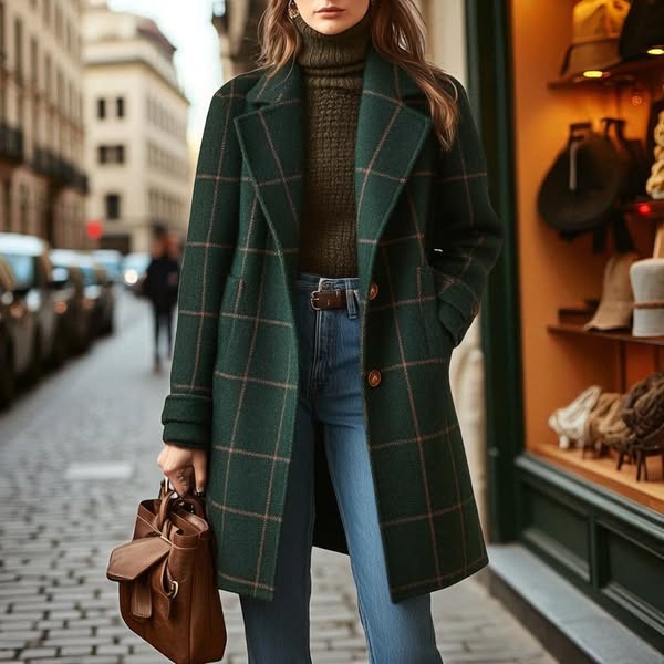 CAPPOTTO IN TWEED MARGOT | ELEGANZA NATURALE PER OGNI OCCASIONE