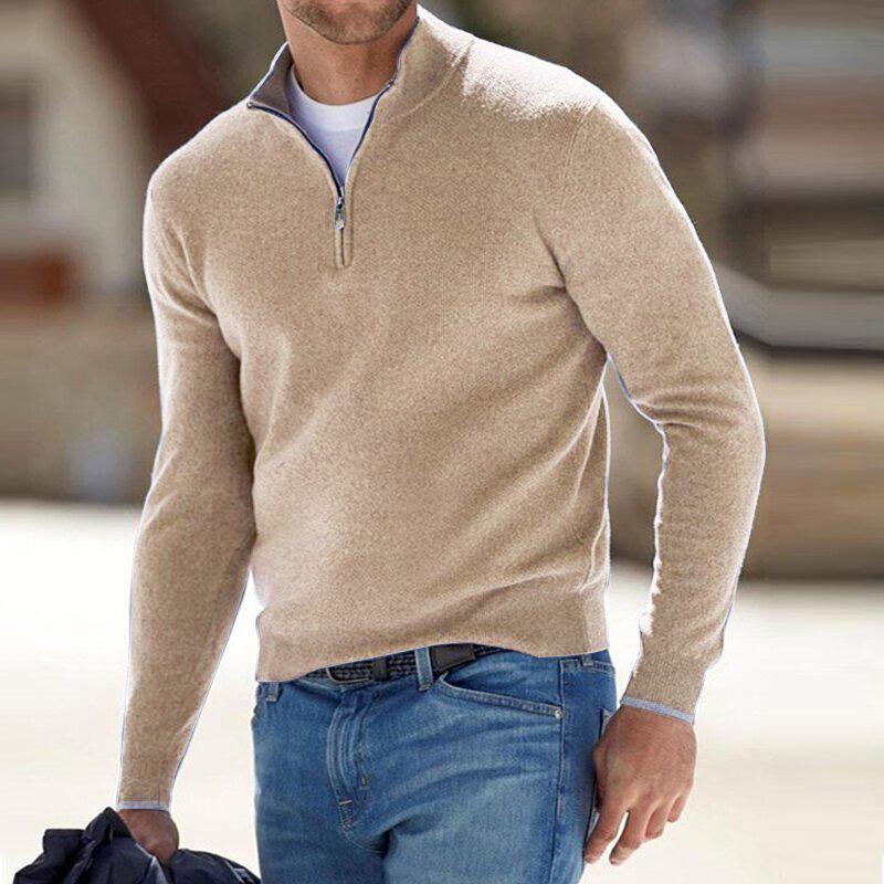 THOMAS | MAGLIA ELEGANTE CON ZIP DA UOMO
