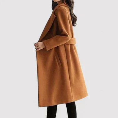 MELANIE | CAPPOTTO CLASSICO CON CINTURA