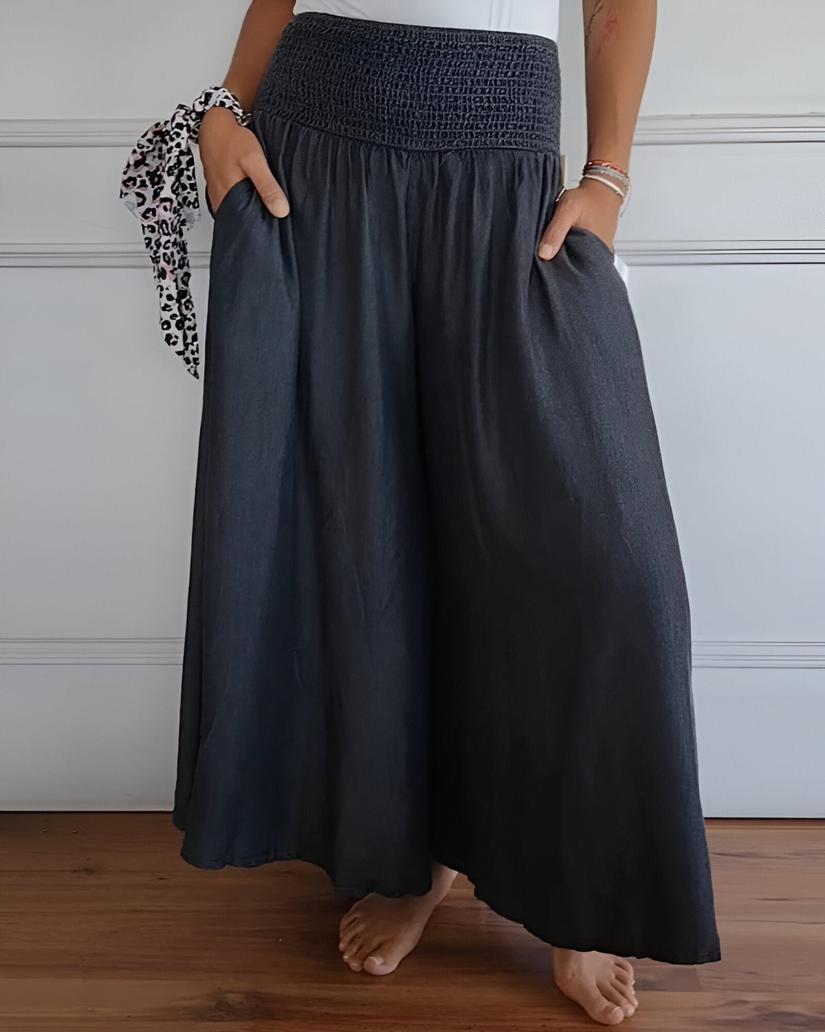 LORRAINE | PANTALONI COMODI CON VITA ELASTICIZZATA