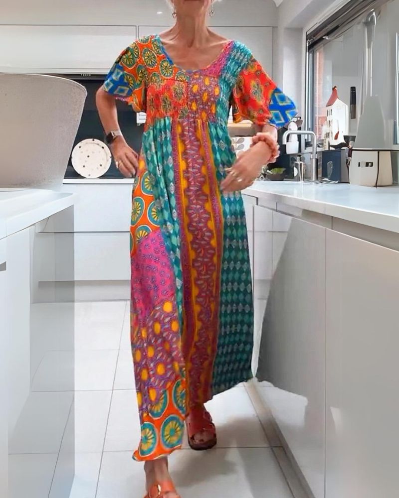 BEATRICE | ABITO BOHEMIAN COLORATO