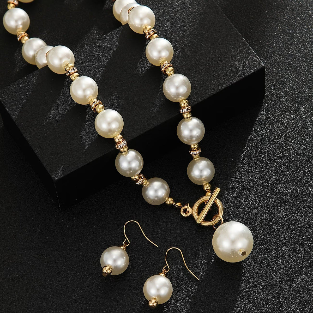 VALENCIA | SET COLLANA CON PERLE CHUNKY