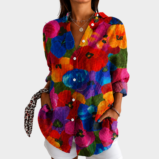 PENNY | CAMICETTA VIBRANT GARDEN BLOOM