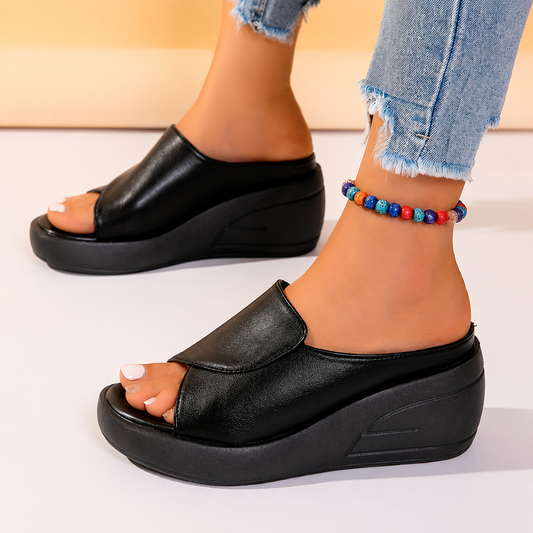 ROSAMUNDE | SANDALI ORTOPEDICI SLIP-ON CON ZEPPA
