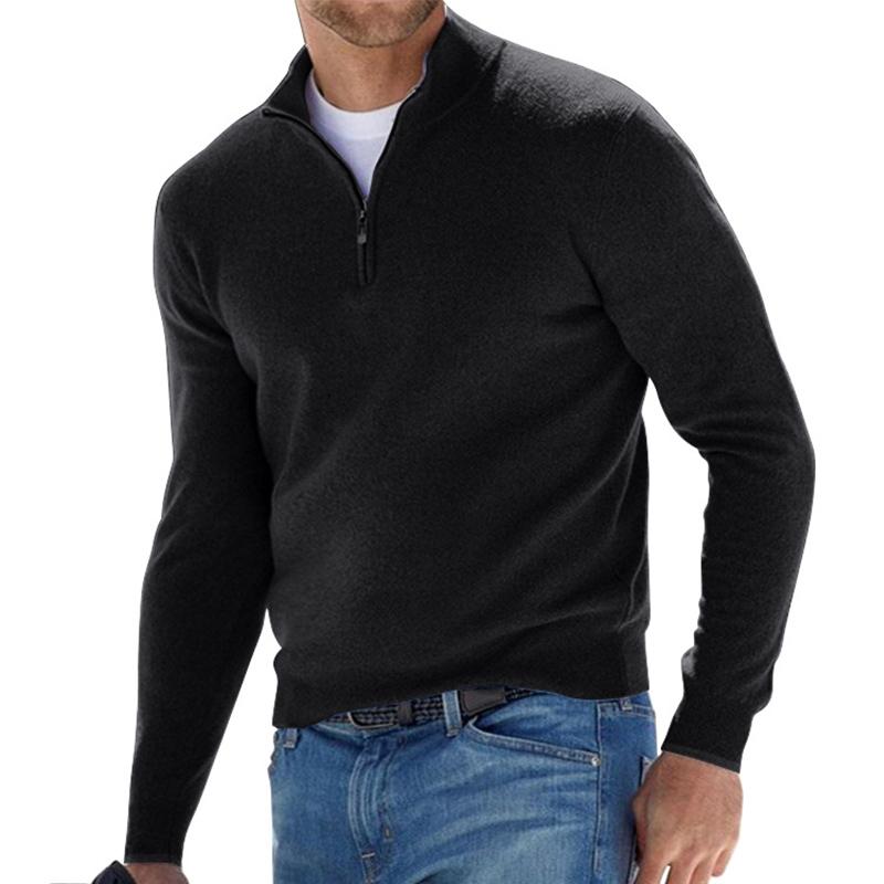THOMAS | MAGLIA ELEGANTE CON ZIP DA UOMO