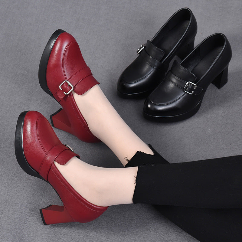 VERA | SCARPE CLASSICHE CON TACCO IN PELLE