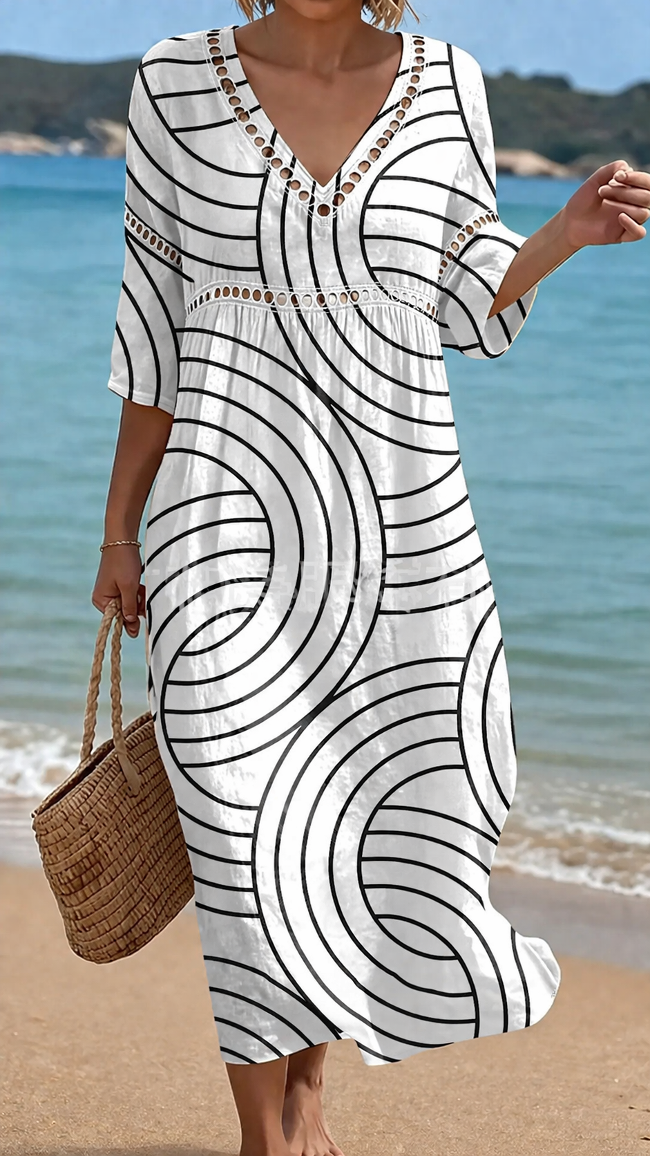 LOTTIE | ABITO DA SPIAGGIA A LINEE MODERNE